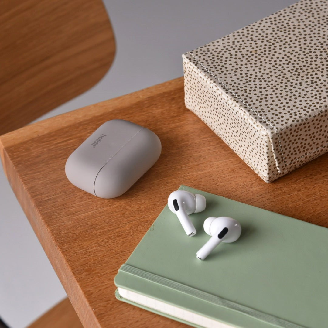 Holdit Nygård Silicone Case for AirPods Pro - Taupe