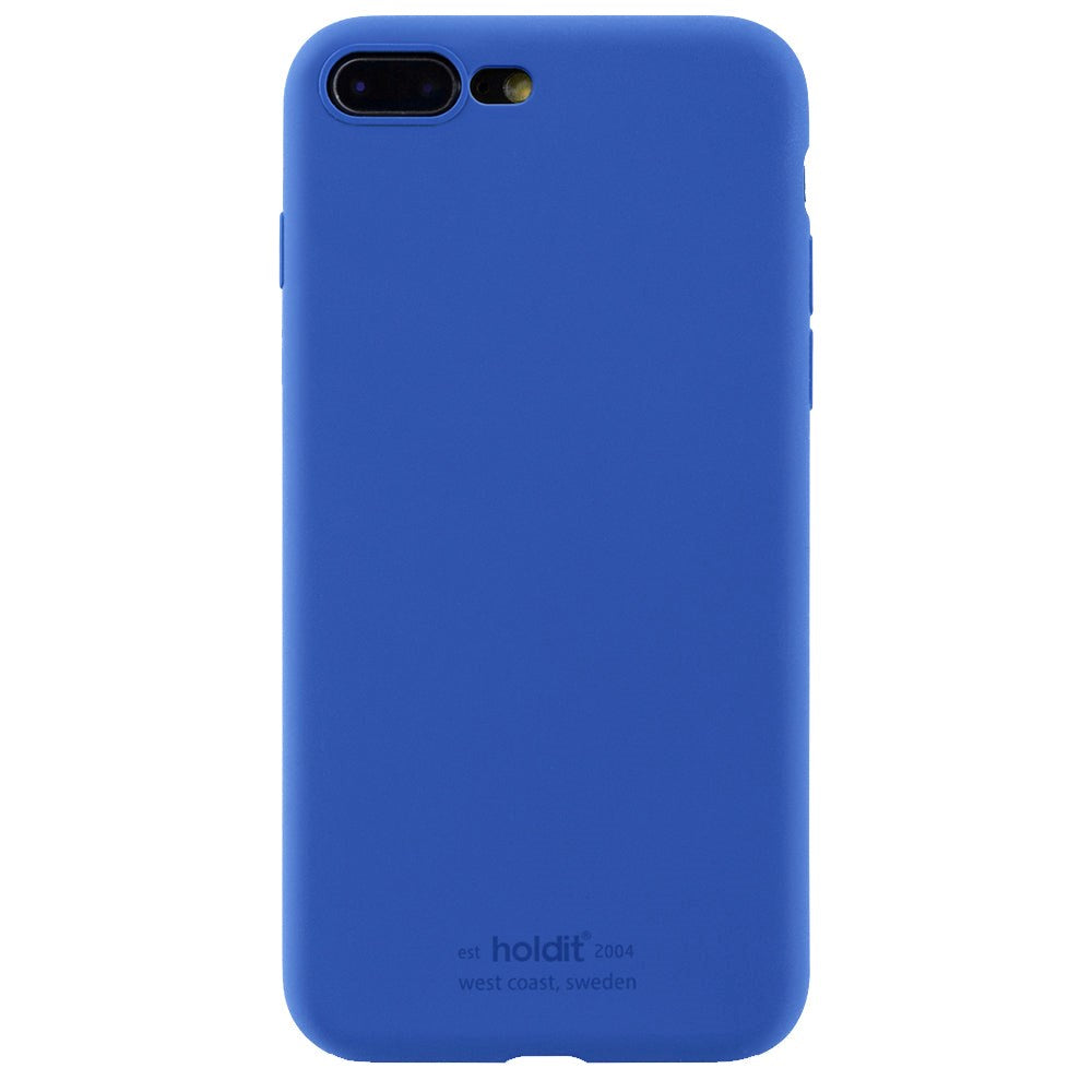 Holdit iPhone 8 Plus / 7 Plus Soft Touch Skal Silikon - Royal Blue