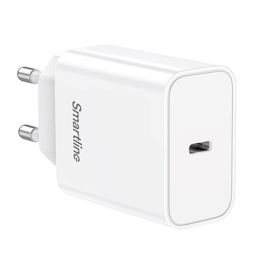 Smartline PD (Power Delivery) 30W Väggladdare med USB-C - Vit