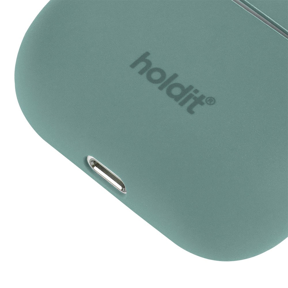 Holdit Nygård Silicone Case for AirPods (3.Gen) - Moss Green