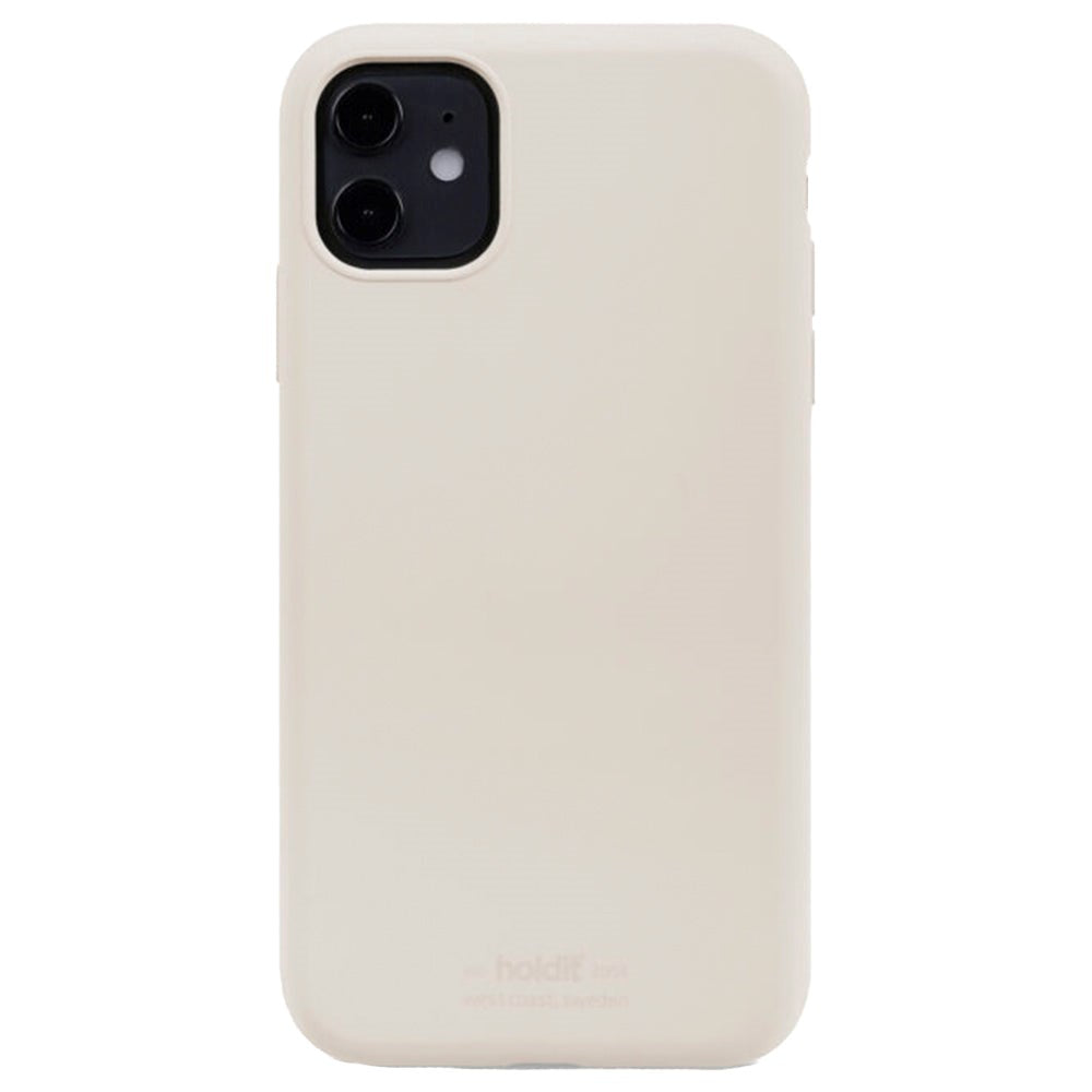 iPhone 11 Holdit Soft Touch Skal Silikon - Ljusbeige