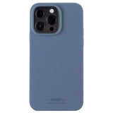 iPhone 13 Pro Holdit Soft Touch Skal Silikon - Pacific Blue