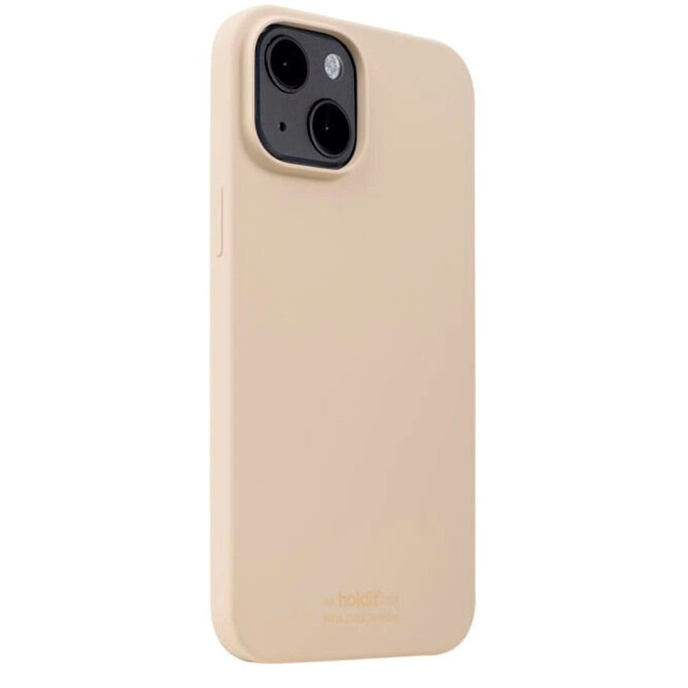 iPhone 13 Holdit Soft Touch Skal Silikon - Beige