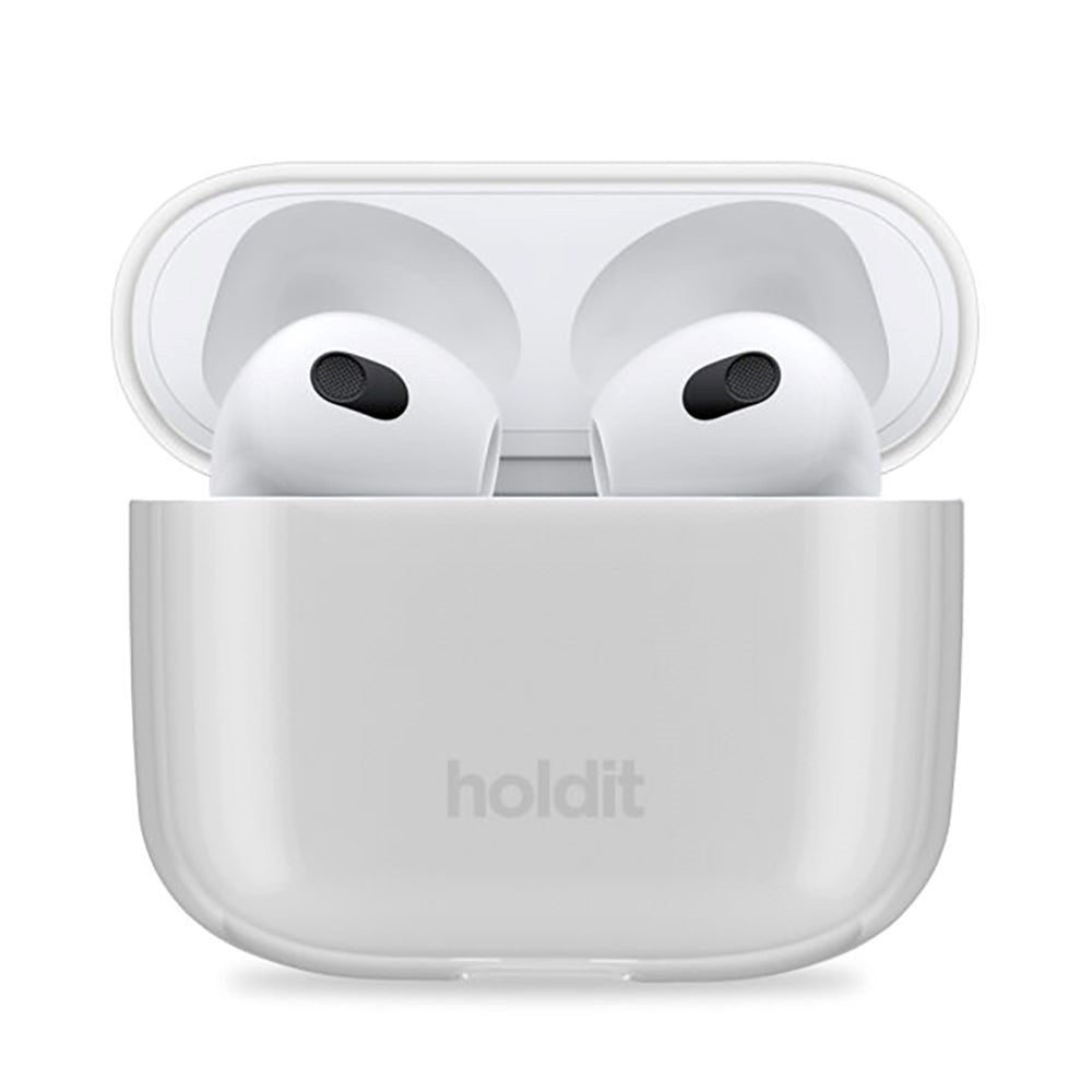 Holdit AirPods (3 gen) Seethru Skal - Vitt