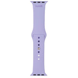 Apple Watch (38/40/SE/41/42mm) Holdit Rem Silikon - Lavender