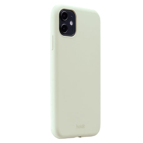 Holdit iPhone 11 Soft Touch Skal Silikon - White Moss