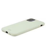 Holdit iPhone 11 Soft Touch Skal Silikon - White Moss