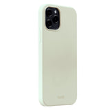 Holdit iPhone 12 / 12 Pro Soft Touch Silikon Skal - White Moss