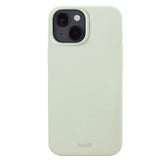 iPhone 14 / 13 Holdit Soft Touch Silikon Skal - White Moss