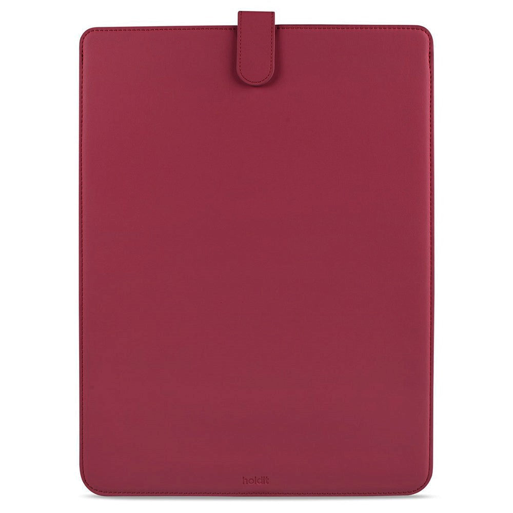 Holdit Läder MacBook / Laptop 14" Fodral (32,5 x 22,7 x 2 cm) - Red Velvet