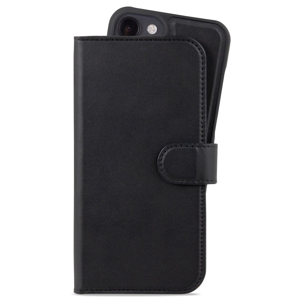 Holdit iPhone 15 Plus Wallet Case Magnet Plus - Plånboksfodral - Black