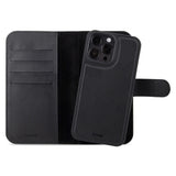 Holdit iPhone 15 Pro Max Wallet Case Magnet Plus - Plånboksfodral - Black