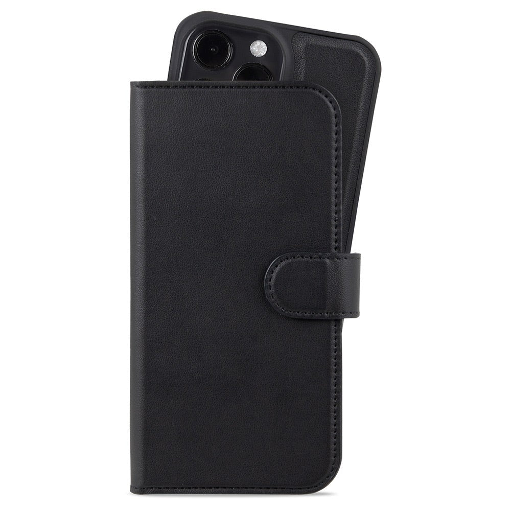 Holdit iPhone 15 Pro Max Wallet Case Magnet Plus - Plånboksfodral - Black