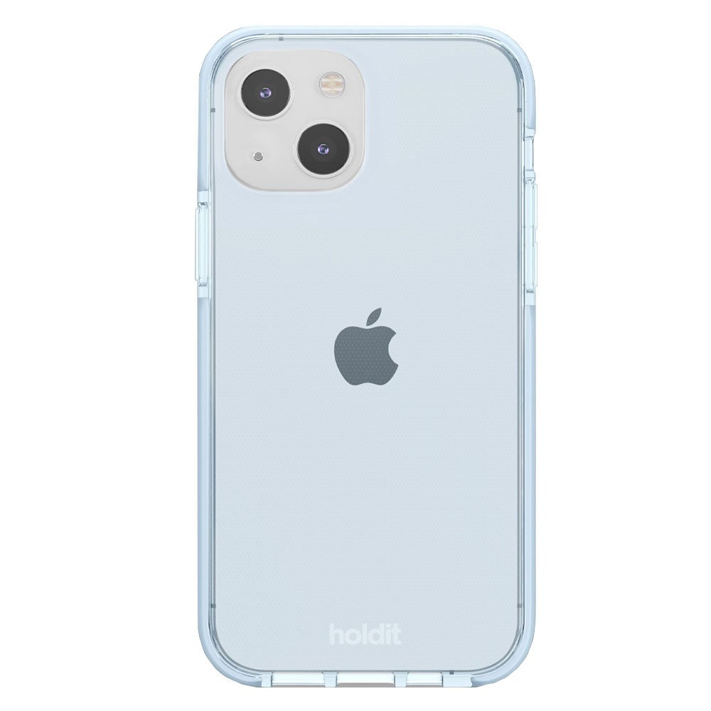 Holdit iPhone 14 / 13 Seethru Skal - Mineral Blue