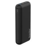 Smartline 22,5W Powerbank - 1 x USB-A (QC) & 1 x USB-C (PD) - 20000 mAh - Svart