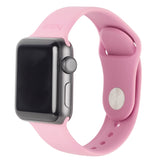 Apple Watch (42/44/SE/45/46/49mm) Holdit Rem Silikon - Pink