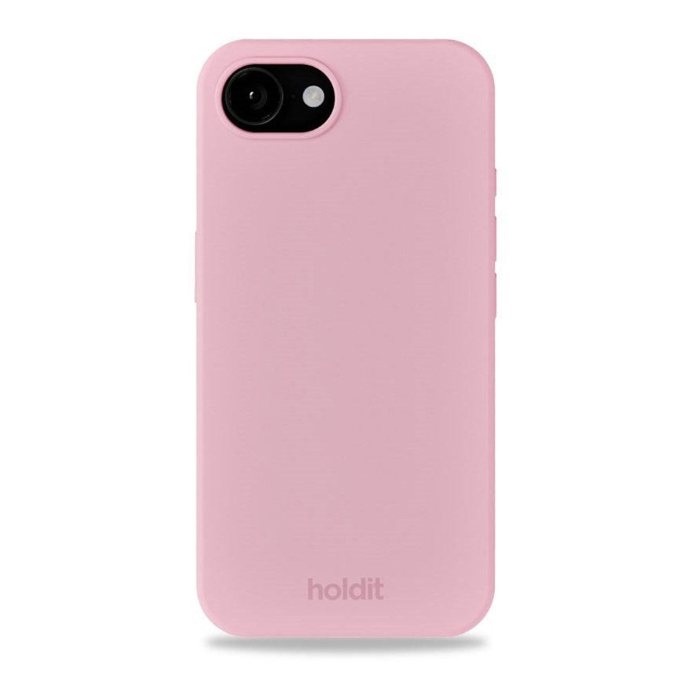 Holdit iPhone 16e Soft Touch Silikon Skal - Pink