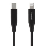 Deltaco 18W USB-C till Lightning Kabel - 2m - Svart