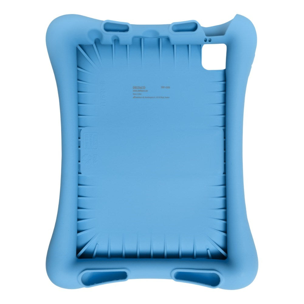 iPad Air (2022/ 2020) / iPad Pro 11 (2021 / 2020) Deltaco Silikon Barnskal - Blå