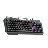 Deltaco DK130 Gamingtangentbord med RGB-Belysning - Nordisk Layout - Svart