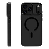 X2O iPhone 17 Pro Max Mag Frosted Skal - MagSafe Kompatibel - Matt Svart