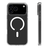X2O iPhone 17 Pro Max Mag Clear Skal - MagSafe Kompatibel - Genomskinlig