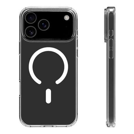 X2O iPhone 17 Pro Max Mag Clear Skal - MagSafe Kompatibel - Genomskinlig