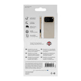 X2O iPhone 17 Pro Mag Metal Skal - MagSafe Kompatibel - Beige / Guld