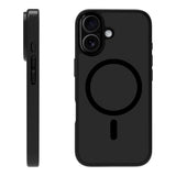 X2O iPhone 17 Mag Frosted Skal - MagSafe Kompatibel - Matt Svart