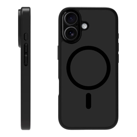 X2O iPhone 17 Mag Frosted Skal - MagSafe Kompatibel - Matt Svart