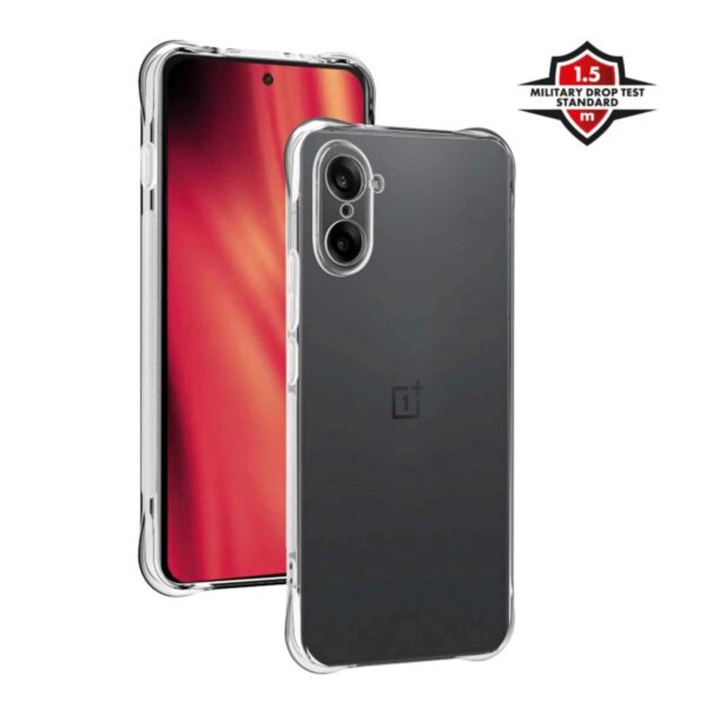 OnePlus Nord CE5 X2O Anti-Shock Plast Skal - Genomskinlig