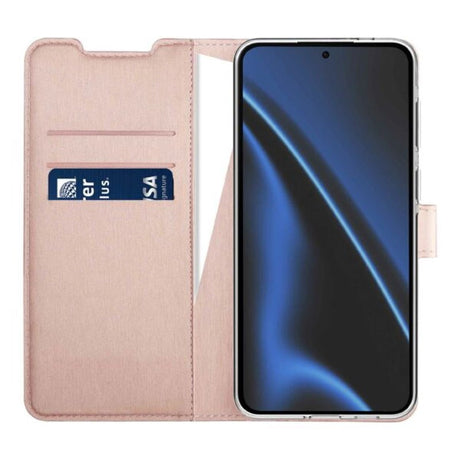 Samsung Galaxy S26 X2O Classic Wallet Fodral - Roséguld