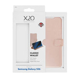 Samsung Galaxy S26 X2O Classic Wallet Fodral - Roséguld