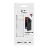 iPhone 18 Pro / 17 Pro X2O Anti-Shock Skal - Genomskinlig