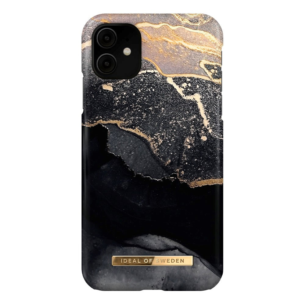 iPhone 11 iDeal of Sweden Fashion Skal - Golden Twilight Marble