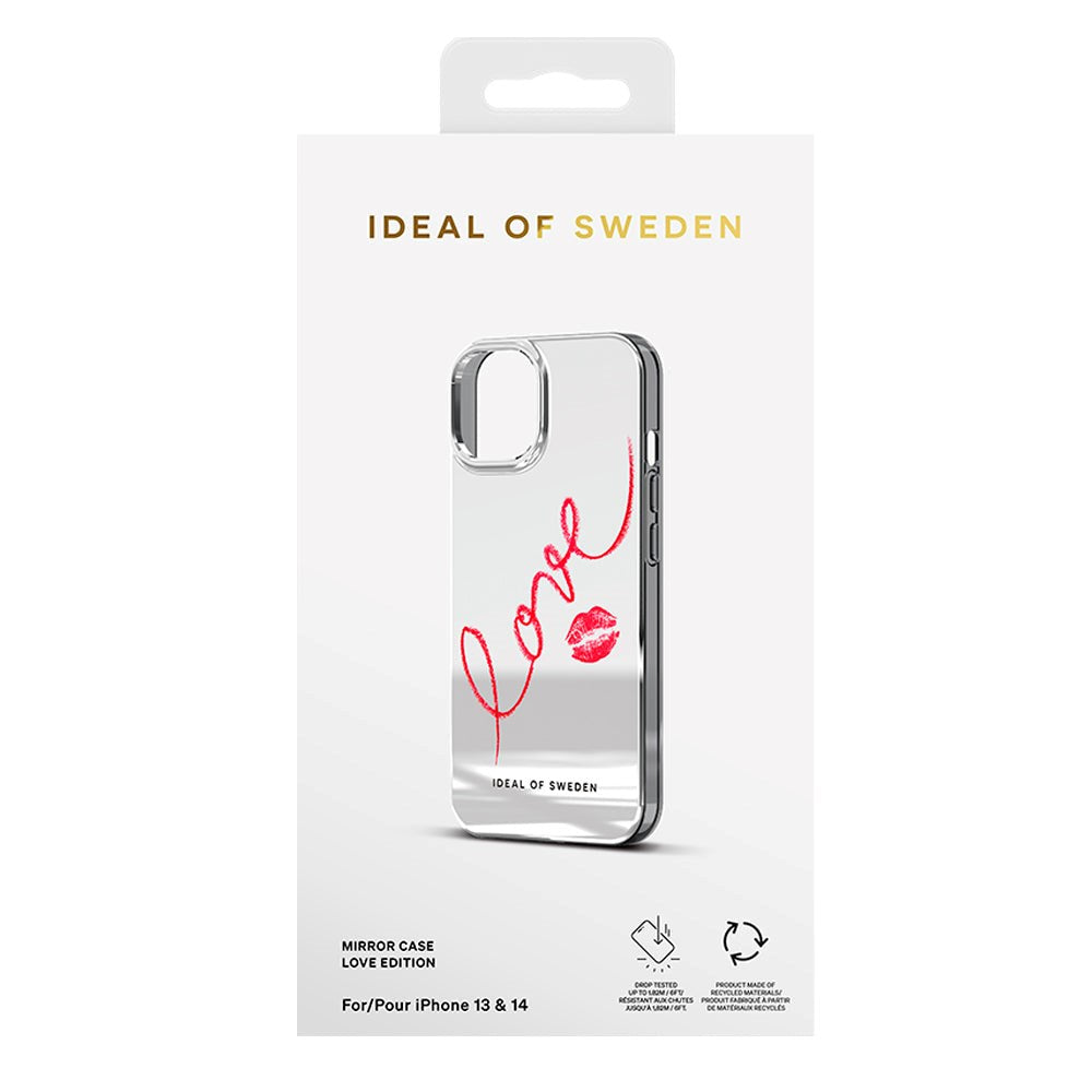 iPhone 14 / 13 iDeal Of Sweden Mirror Skal - Love Edition