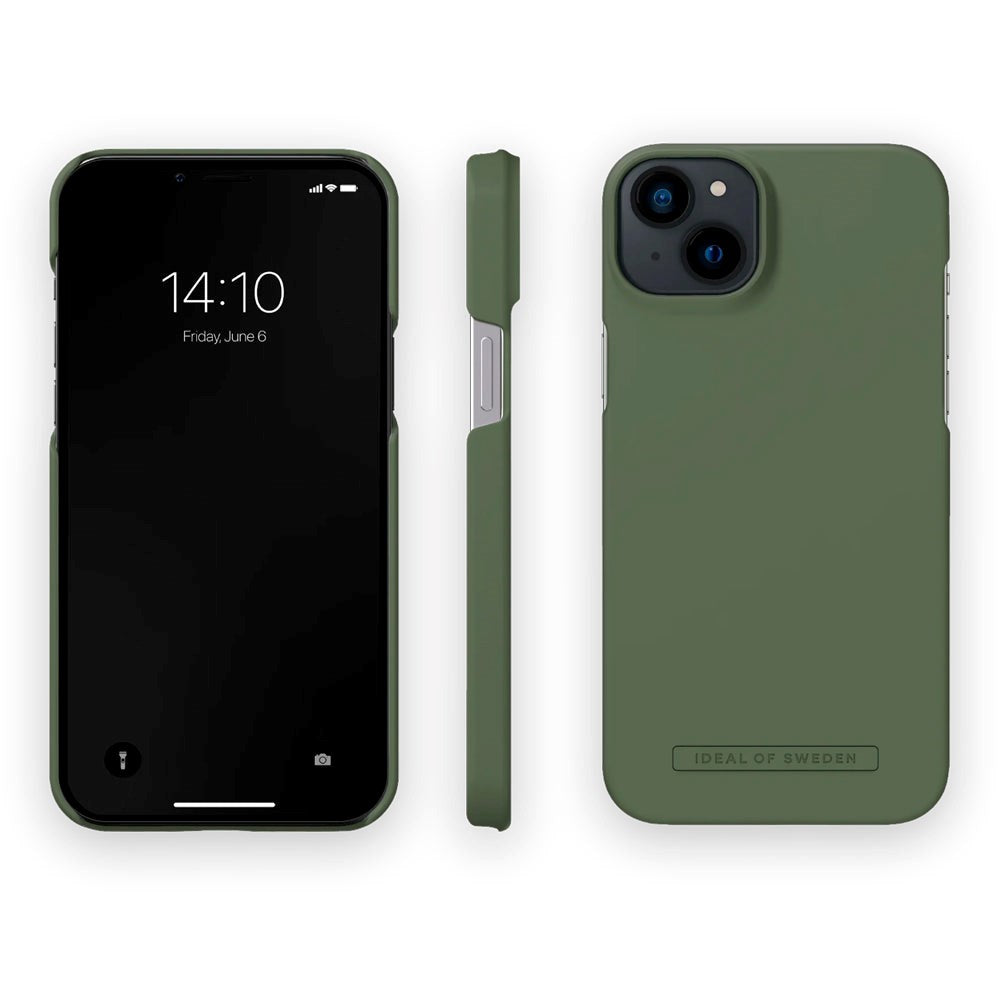 iPhone 14 Plus iDeal Of Sweden Fashion Skal Seamless - Khaki