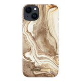 iPhone 14 Plus iDeal Of Sweden Fashion Skal - Golden Sand Marble