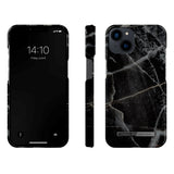 iPhone 14/13 iDeal Of Sweden Fashion Skal - MagSafe-kompatibelt - Black Thunder Marble