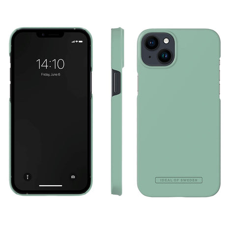 iPhone 14 Plus iDeal Of Sweden Fashion Skal Seamless - Sage Green