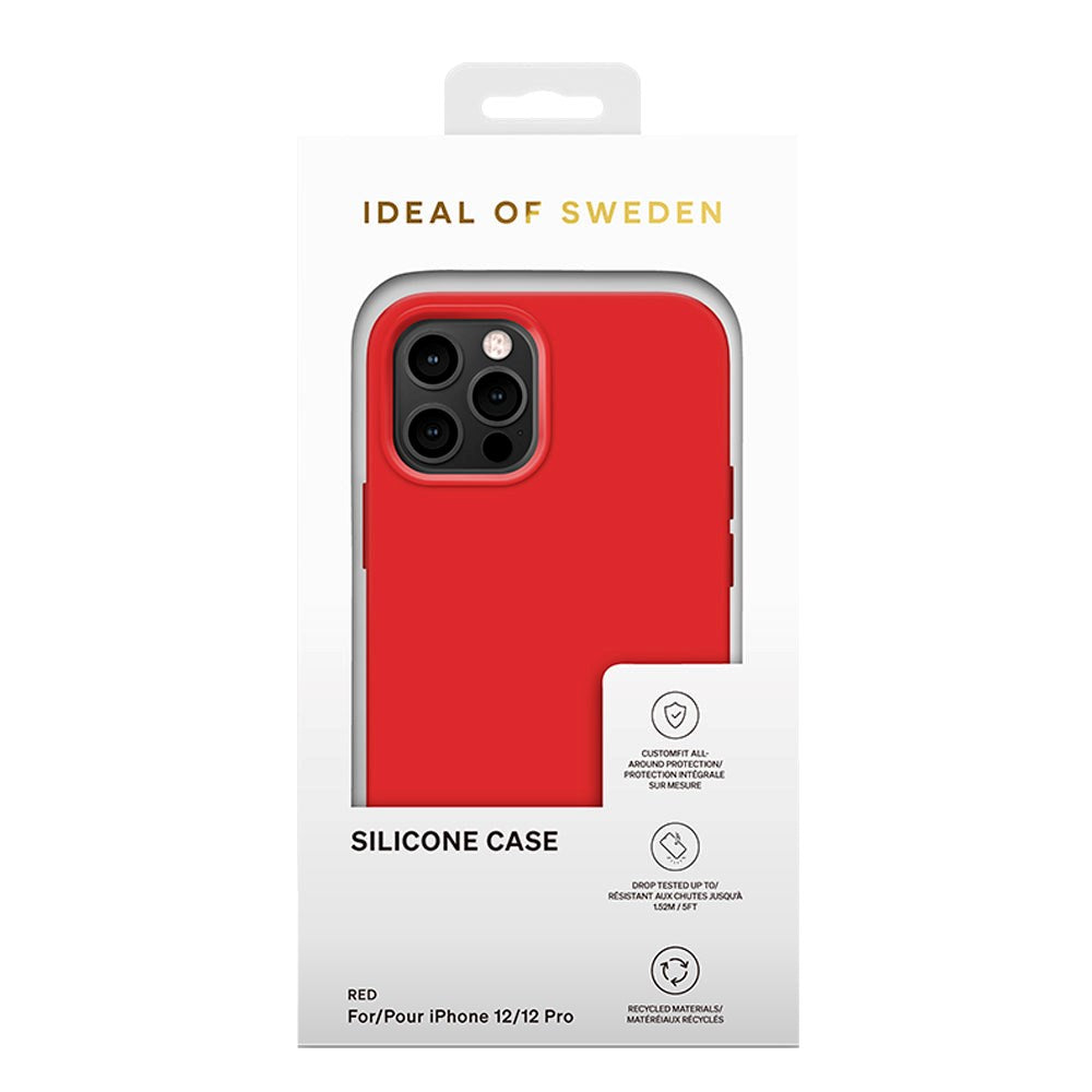 iDeal Of Sweden iPhone 12 / 12 Pro Silikonskal - Red