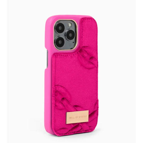 iDeal Of Sweden iPhone 13 Pro Fashion Case Atelier Skal - Velour Hyper Pink