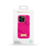 iDeal Of Sweden iPhone 14 Pro Fashion Case Atelier Skal - Velour Hyper Pink