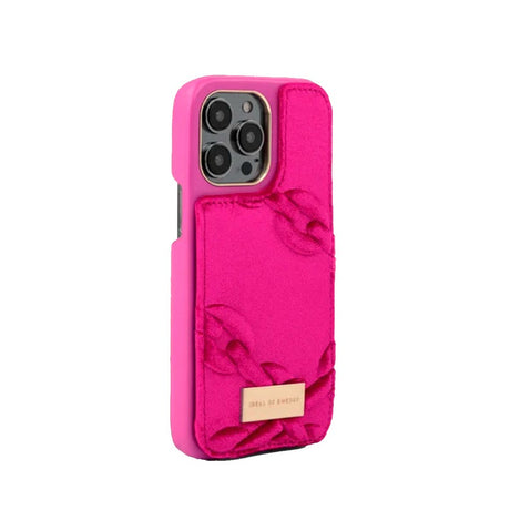 iDeal Of Sweden iPhone 14 Pro Max Fashion Case Atelier Skal - Velour Hyper Pink