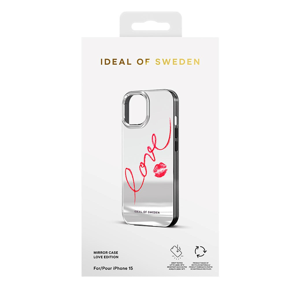 iPhone 15 iDeal Of Sweden Mirror Skal - Love Edition