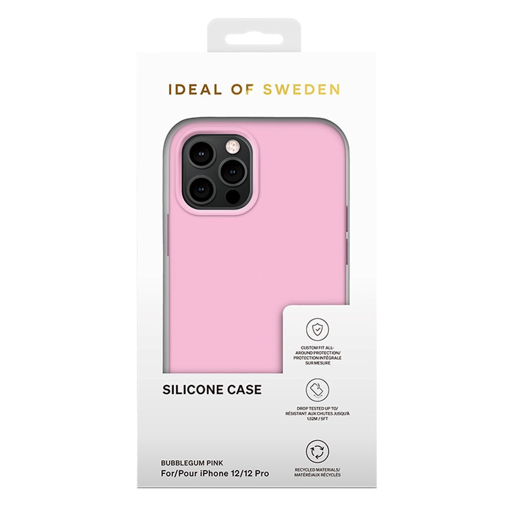 iDeal Of Sweden iPhone 12 / 12 Pro Silikonskal - Bubblegum Pink