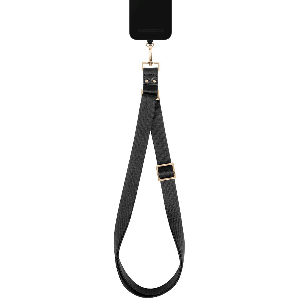 iDeal Of Sweden Webbing Lanyard Rem för Mobil - Black Gold