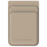 iDeal Of Sweden Magnetisk Korthållare - MagSafe-Kompatibel - Beige