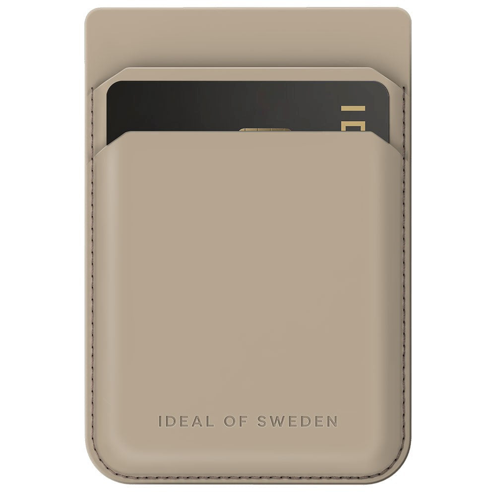 iDeal Of Sweden Magnetisk Korthållare - MagSafe-Kompatibel - Beige