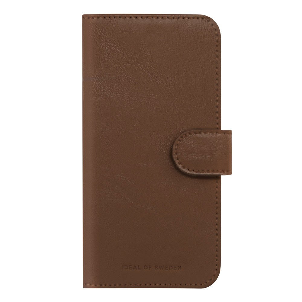 iPhone 15 iDeal Of Sweden Magnet Wallet+ Plånboksfodral - Brun